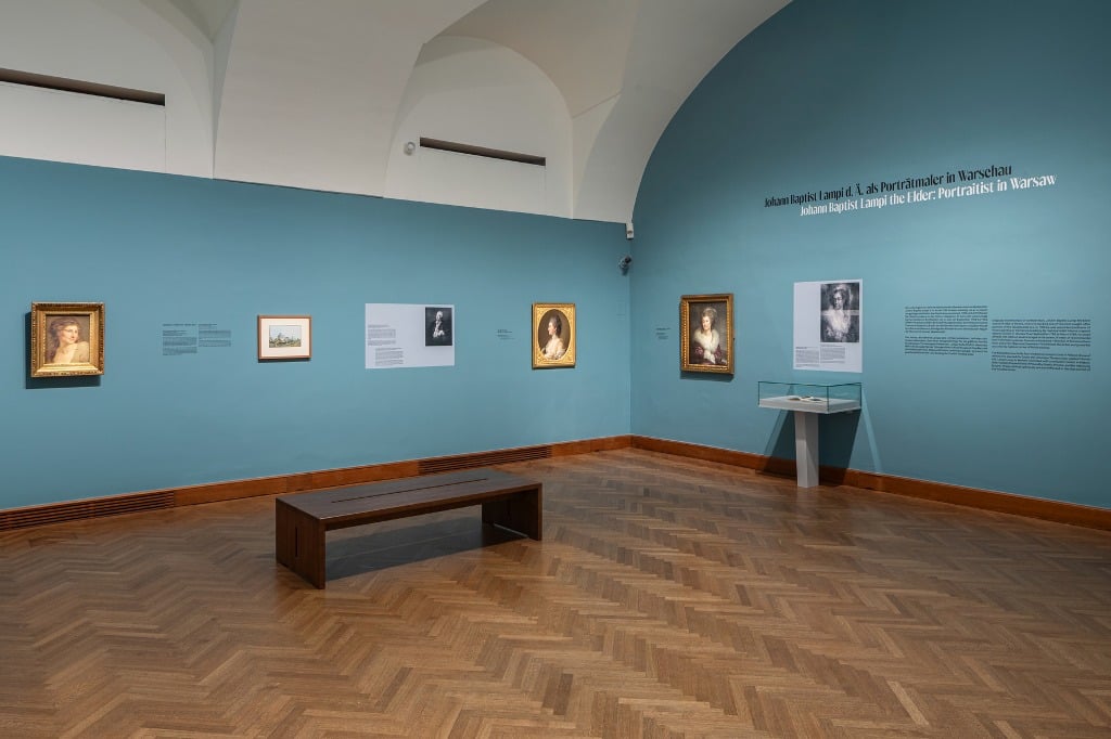 Johann Baptist Lampi the Elder and the Younger. Overpainted and Uncovered, 2026, installation view, Belvedere, Vienna. Courtesy Belvedere, Vienna