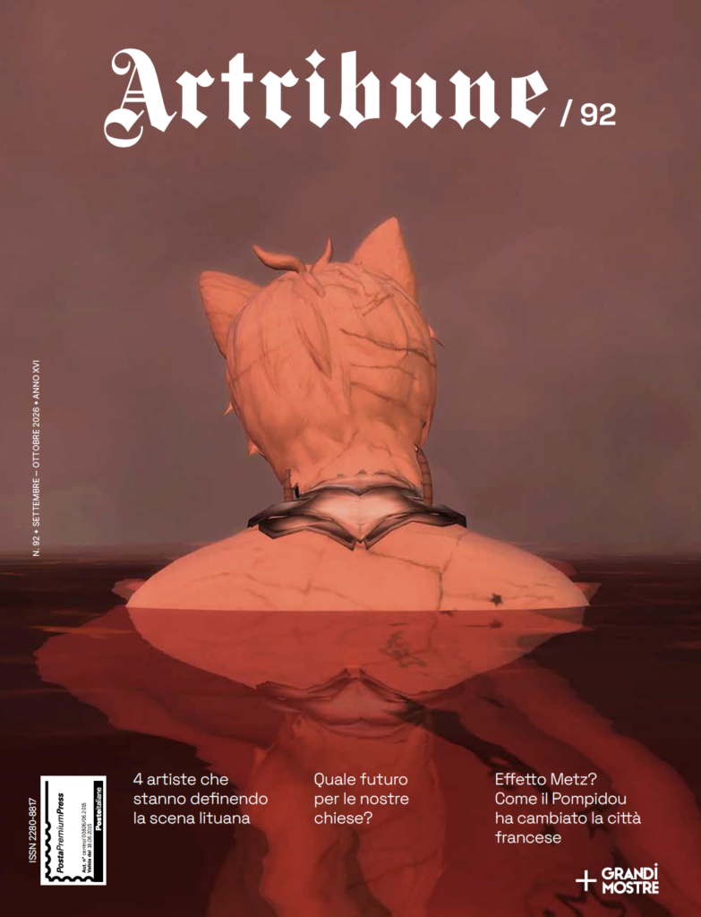 La cover di Artribune Magazine 92