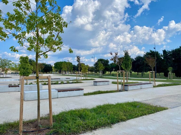 Nel nuovo Parco di Centocelle a Roma