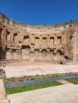 L'anfiteatro all'esedra delle Terme di Traiano. Photo Livia Montagnoli