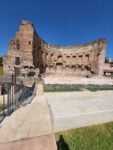 L'anfiteatro all'esedra delle Terme di Traiano. Photo Livia Montagnoli