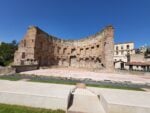 L'anfiteatro all'esedra delle Terme di Traiano. Photo Livia Montagnoli