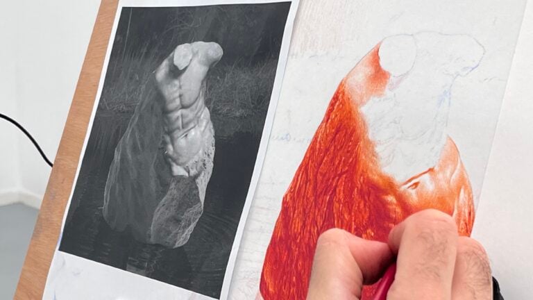 L'open studio di Mattia Barbieri e Metin &Ccedil;elik da RizzutoGallery
