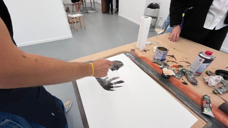 L'open studio di Mattia Barbieri e Metin &Ccedil;elik da RizzutoGallery