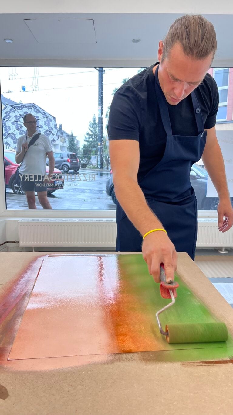 L'open studio di Mattia Barbieri e Metin &Ccedil;elik da RizzutoGallery