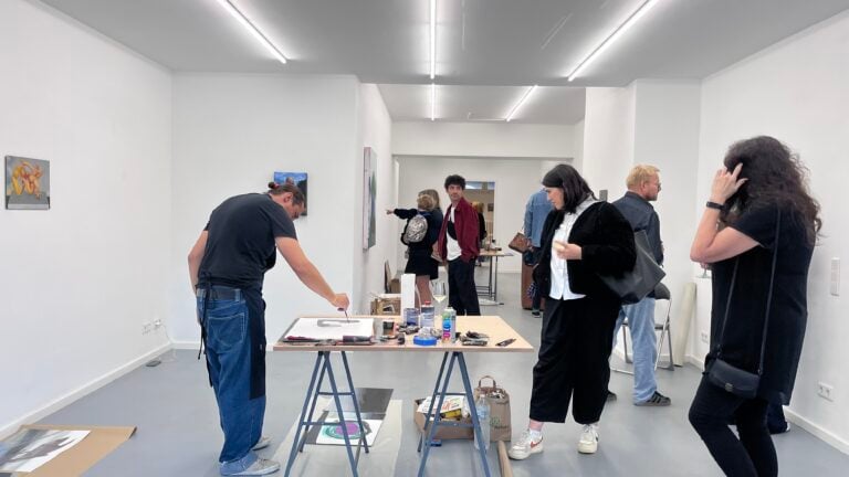 L'open studio di Mattia Barbieri e Metin &Ccedil;elik da RizzutoGallery