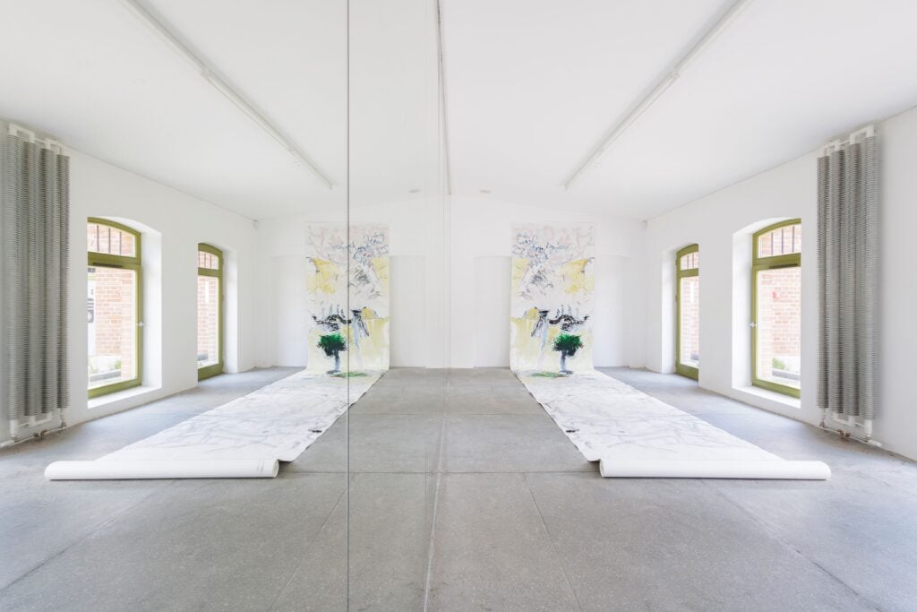 Marco Saracino, The Desire of Form, installation view at Pracownia Portretu, Łódź, Polonia , 2026. Photo Francesco Paolo Gassi