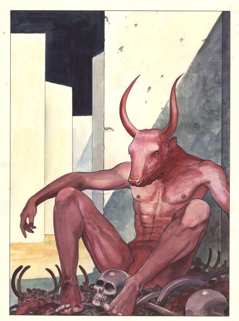 La nuova mostra di Milo Manara alla Masone &egrave; un omaggio al labirinto, tra Borges e Franco Maria Ricci