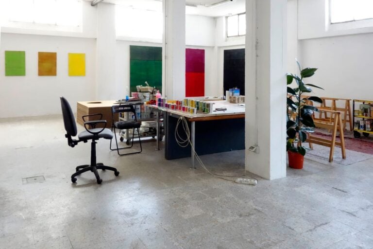 Lo studio di Paolo Parisi a Firenze