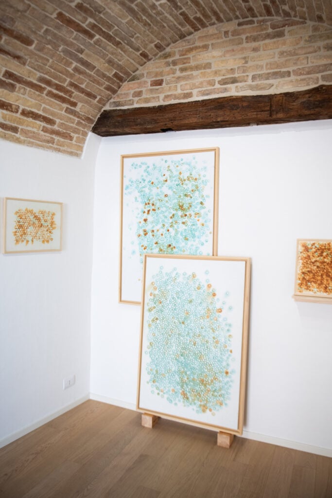 Piotr Hanzelewicz, Heavy Matter. Anatomia del denaro, FIUTO Art Space, Ripatransone, foto Lorenzo Gonnelli.