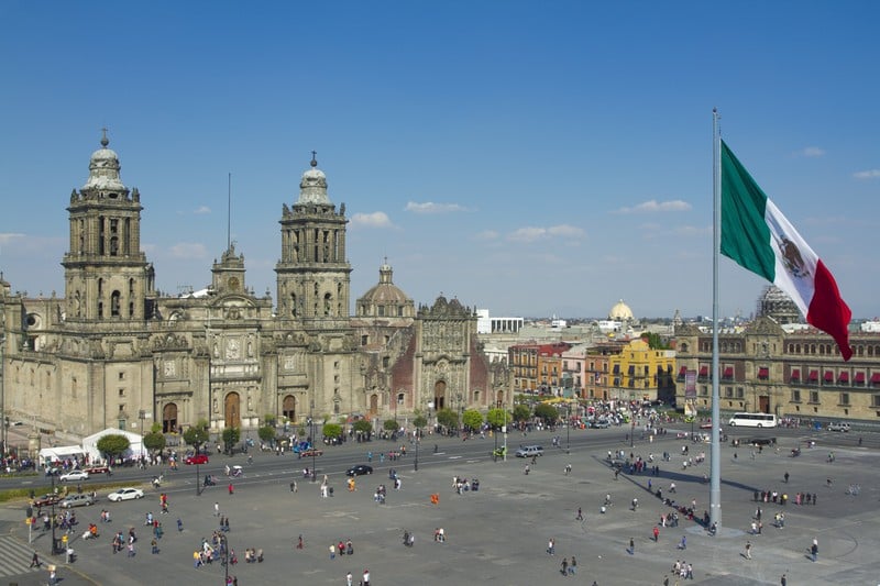 Lo Zocalo di Città del Messico