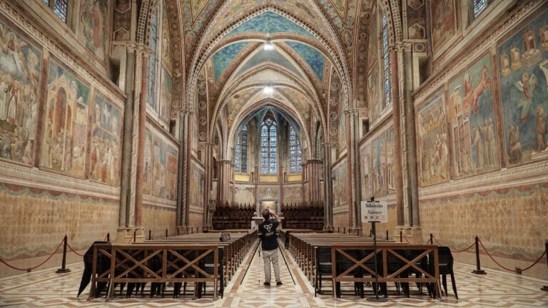 Chiesa Superiore, Campagna di digitalizzazione a cura di Haltadefinizione. Ph Haltadefinizione