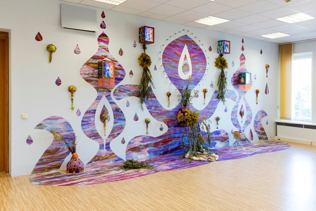 Survival Kit 2026, installation view, Shivay La Multiple, ancestralidagua, 2025. Photo Kristine Madjare
