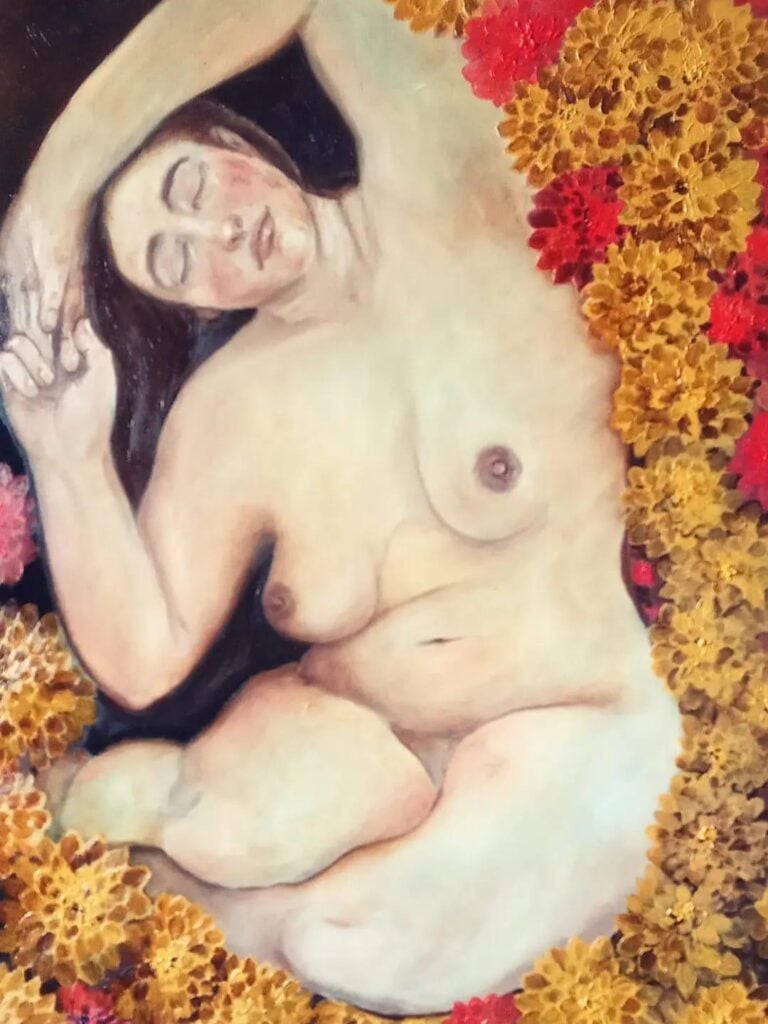 Nadia Carrà. Il sè i fiori e il vento