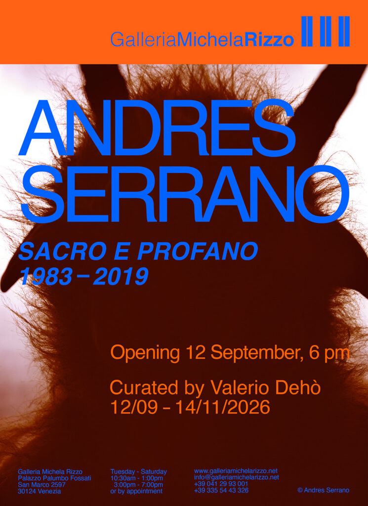 Andres Serrano – Sacro e Profano 1983-2019