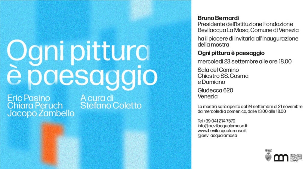 Ogni pittura è paesaggio