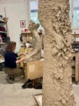 Chiara Camoni, Work in progress in studio, 2025. Ph Camilla Maria Santini
