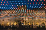 Daniel Buren, Tappeto volante. Photo Elena Zanchi. Courtesy FIAF