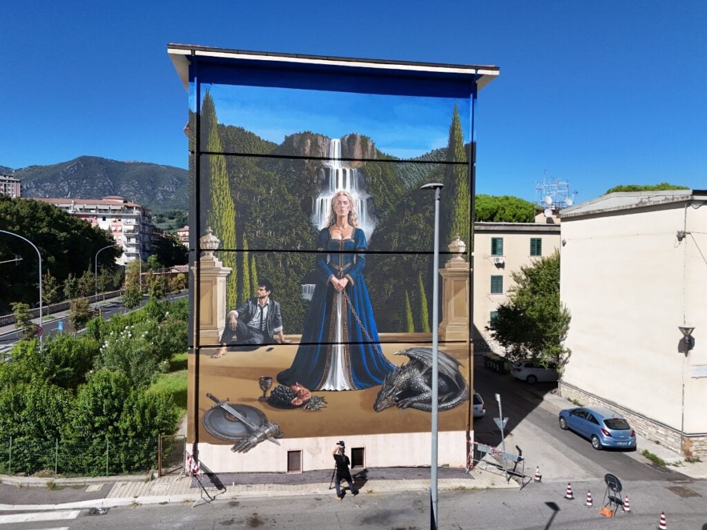 L'opera di OZMO per il Comune di Terni