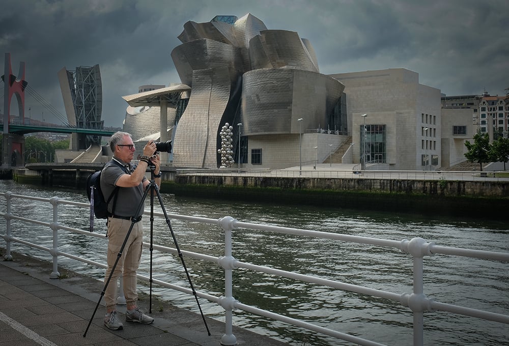 Antonello Di Gennaro a Bilbao nel 2024. Ph: Carla Cantore