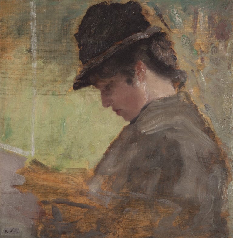 Giuseppe De Nittis, Piccola inglese, 1879-1880 ca. Ph: Alessandro Vasari/Gnamc