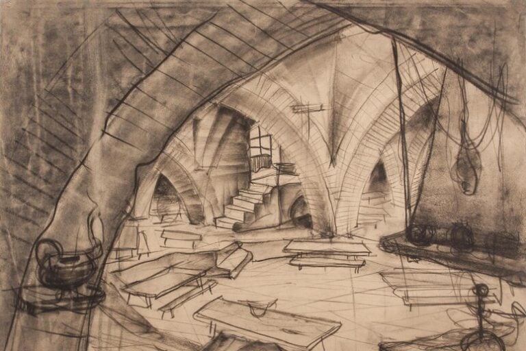 Un disegno di Virgilio Marchi