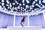 Un'installazione al Balloon Museum