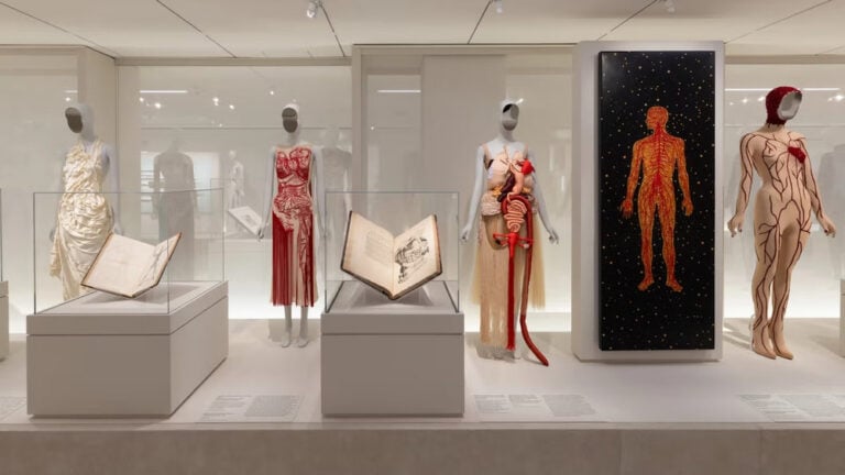 Veduta della sezione Anatomical Body @ Metropolitan Museum of Art