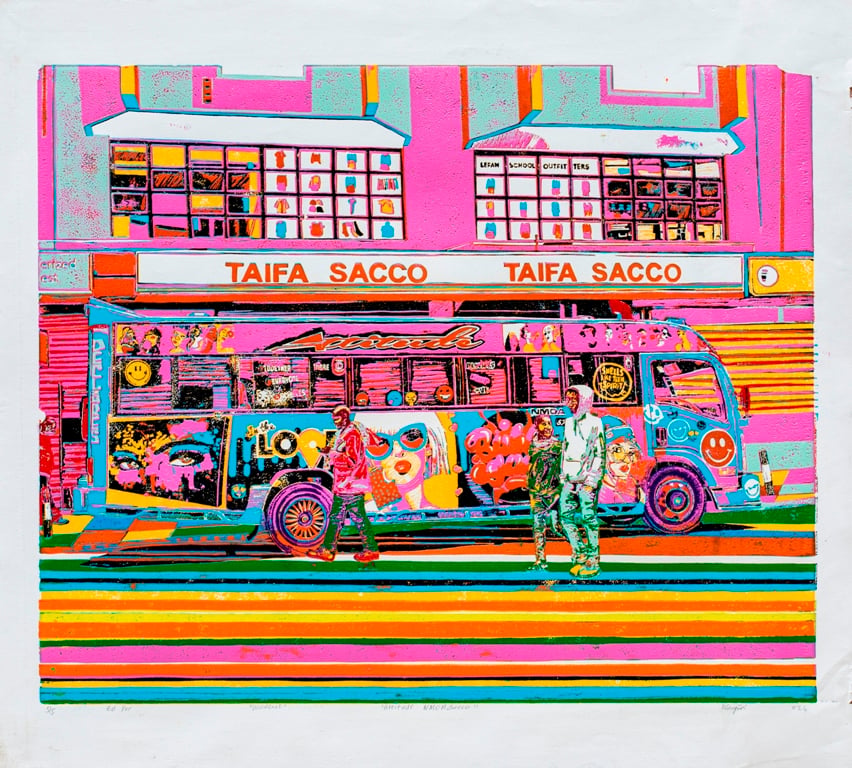 Sharjah Architecture Triennial 2026: Dennis Muraguri, Attitude NMOA Sacco, 2024. Ph: Dennis Muraguri