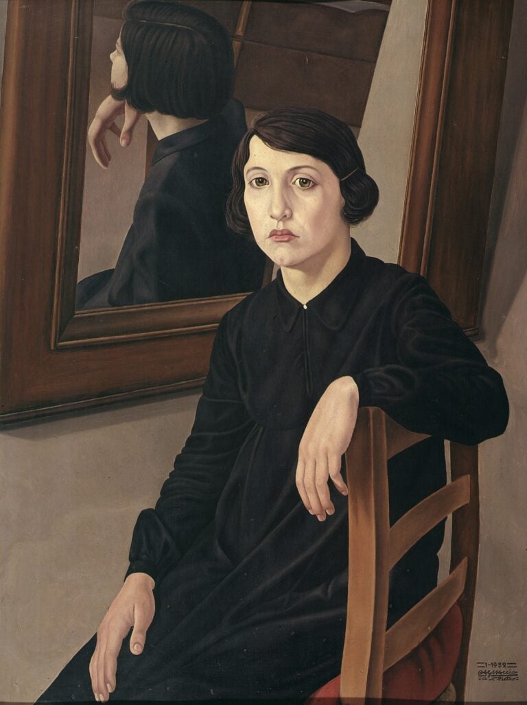 Cagnaccio di San Pietro, La ragazza e lo specchio, 1932. Ph: Alessandro Vasari/Gnamc