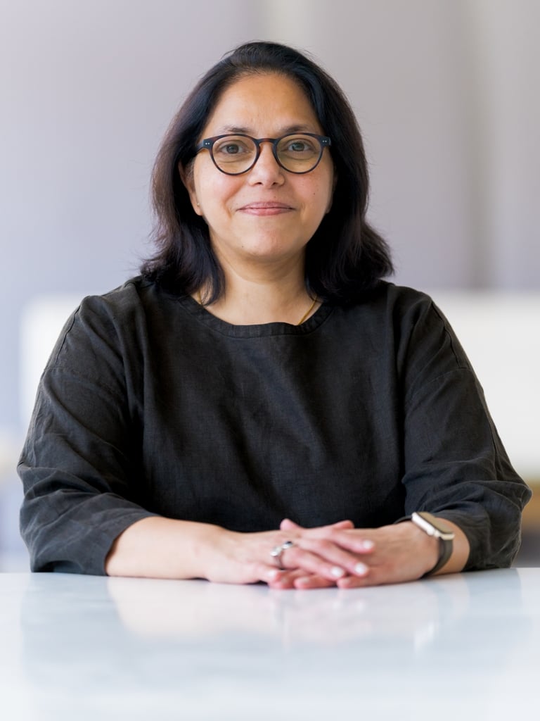 Ritratto di Vyjayanthi V. Rao. Ph: Ahmed Osama