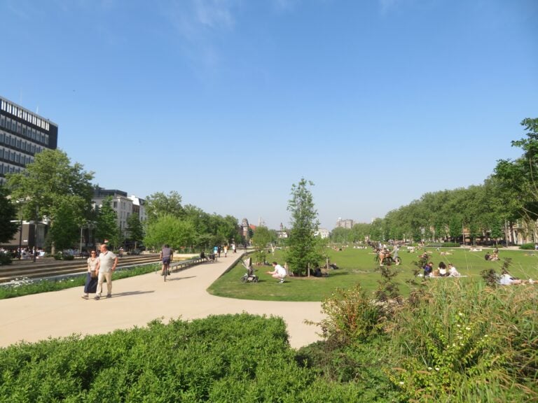 Il parcheggio di Anversa trasformato in parco vince il Premio Europeo dello Spazio Pubblico