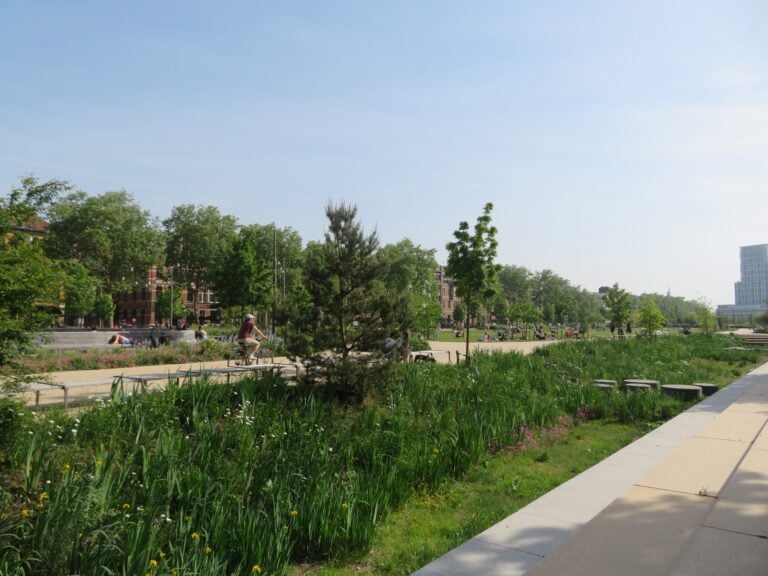 Il parcheggio di Anversa trasformato in parco vince il Premio Europeo dello Spazio Pubblico