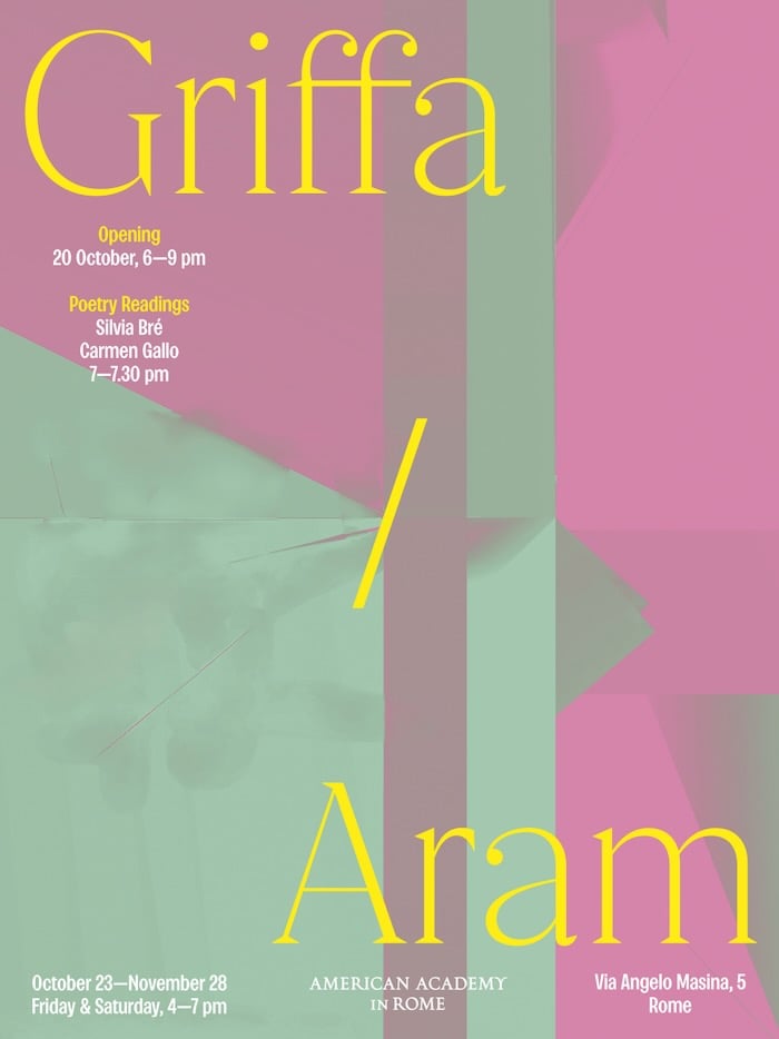 Giorgio Griffa / Kamrooz Aram – Paintings