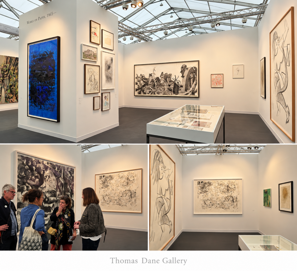 Collage editoriale Thomas Dane Gallery – Londra, Napoli
