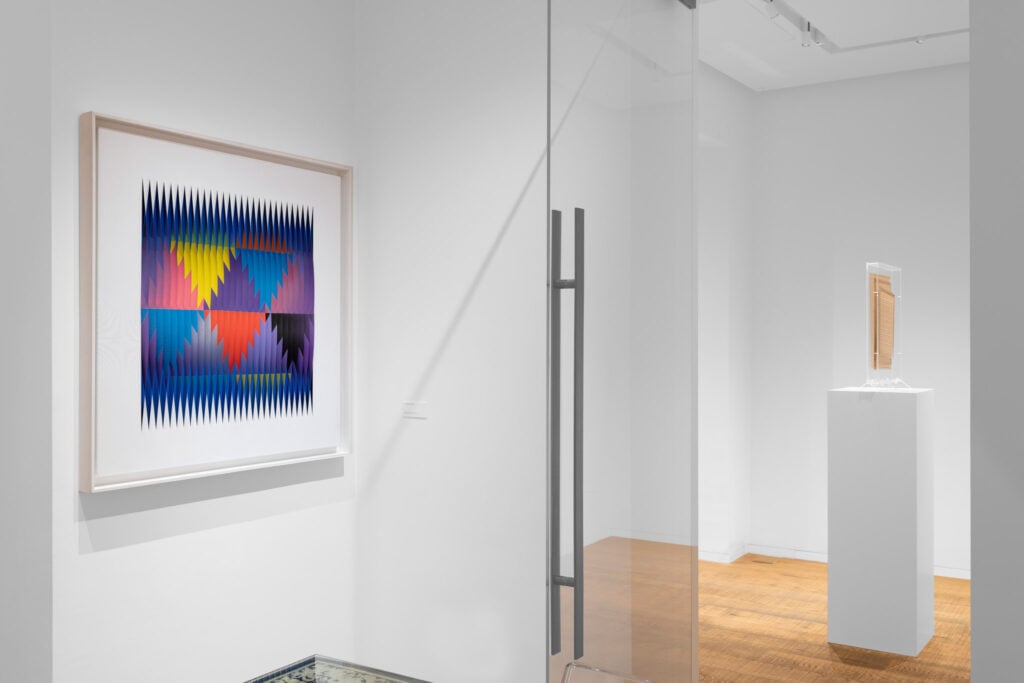 Alberto Biasi, installation view, Tornabuoni Arte, Roma, 2026