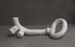 ALFRED MILOT MIRASHI, Venere, 2013, Scultura in gesso, 30x70x33 cm ca