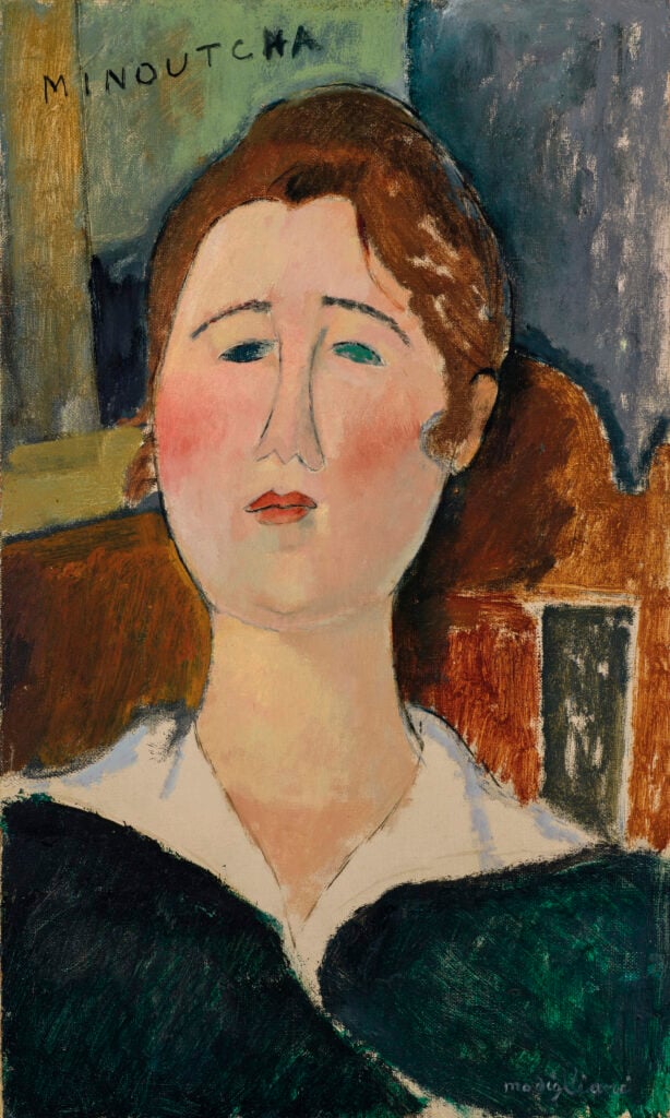 Amedeo Modigliani, Minoutcha. Courtesy Christie’s Images Ltd.