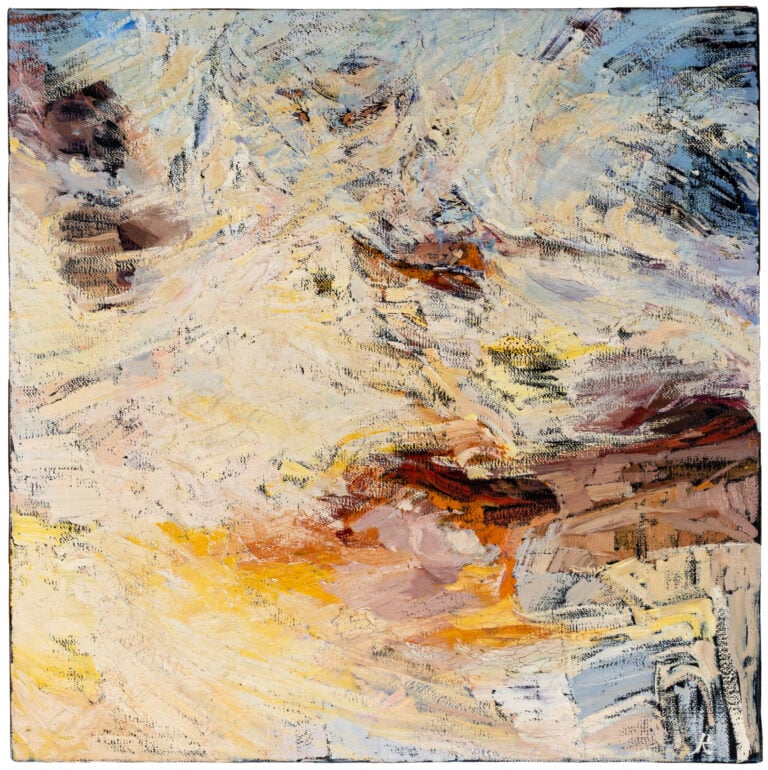 ANDREINA PARODI MONTI, Senza titolo, Olio su tela, 80x80 cm