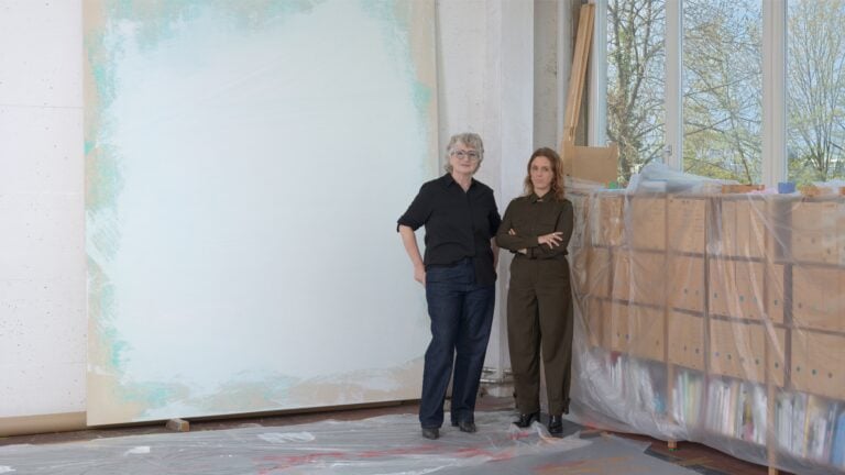 Ren&eacute;e Levi and Audemars Piguet Contemporary curator Audrey Teichmann, &copy; courtesy of the artist and Audemars Piguet