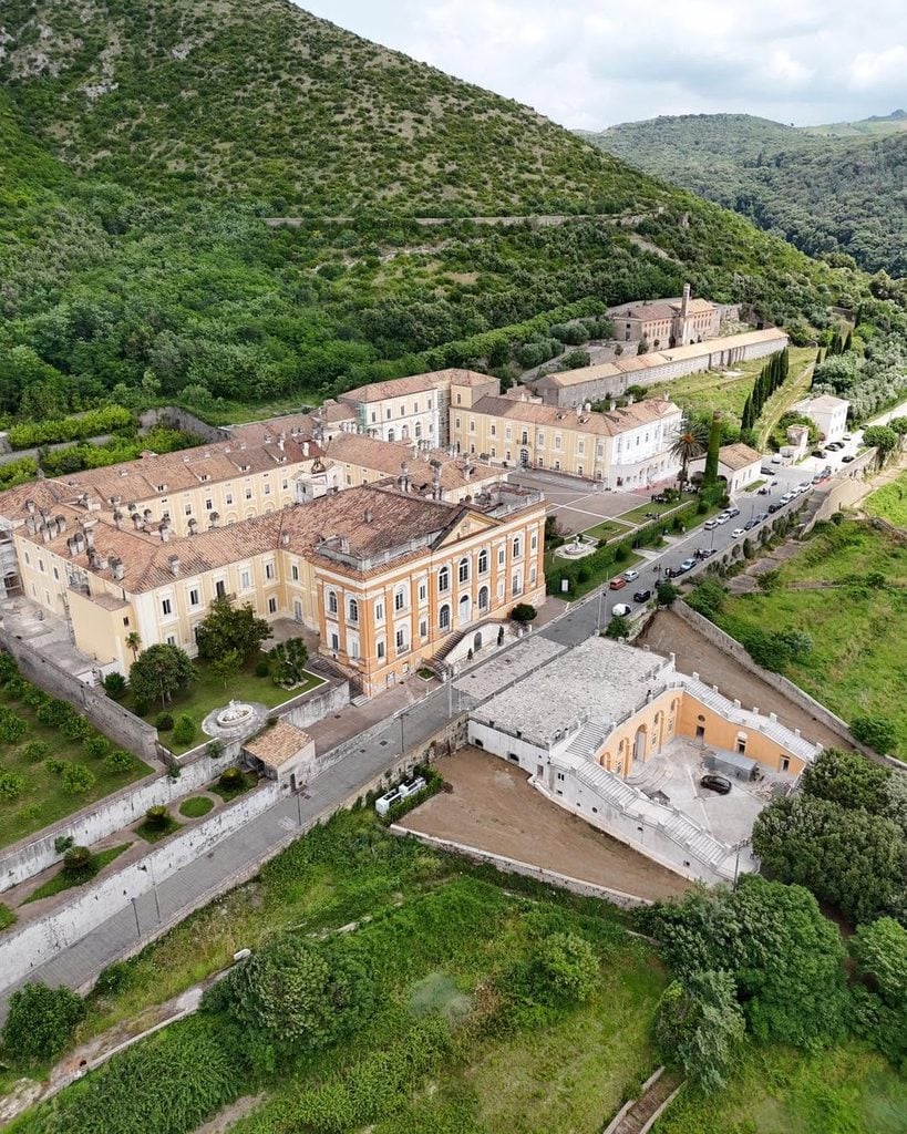Complesso del Belvedere di San Leucio dove si trova l'Opificio Menniti. Credits Campania da vivere
