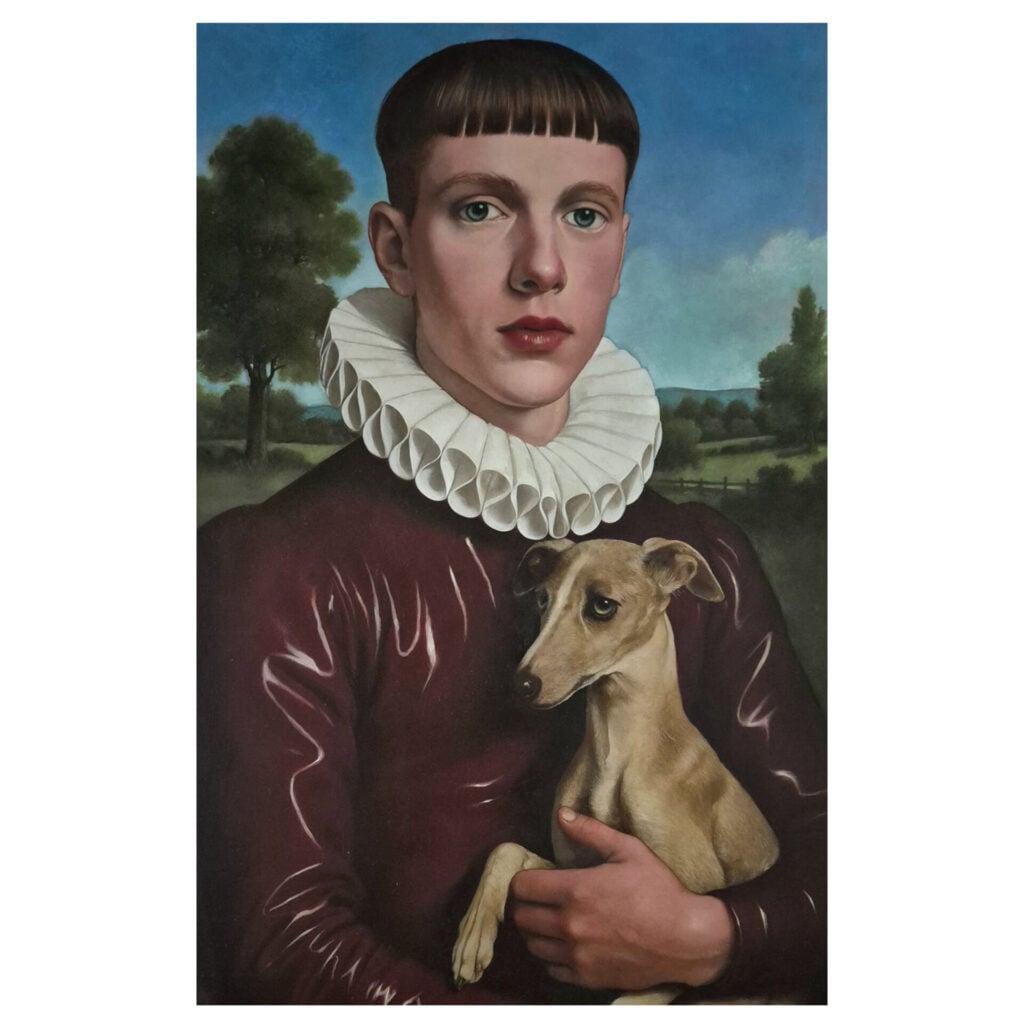 Agostino Rocco, Renaud e Filli, 2026. Courtesy Candy Snake Gallery