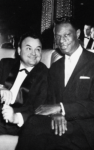Luciano Tajoli con l'amico Nat King Cole