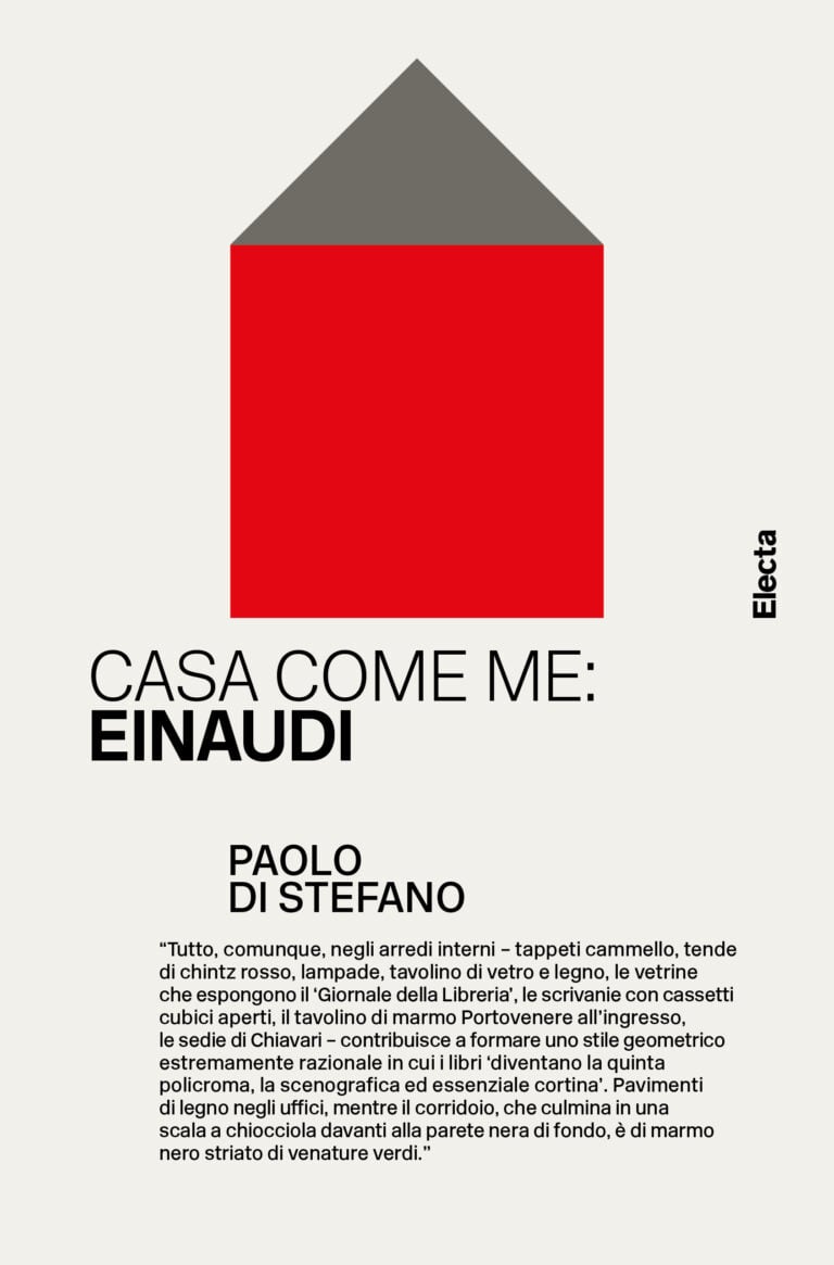 La copertina di "Casa come me: Einaudi" di Paolo Di Stefano