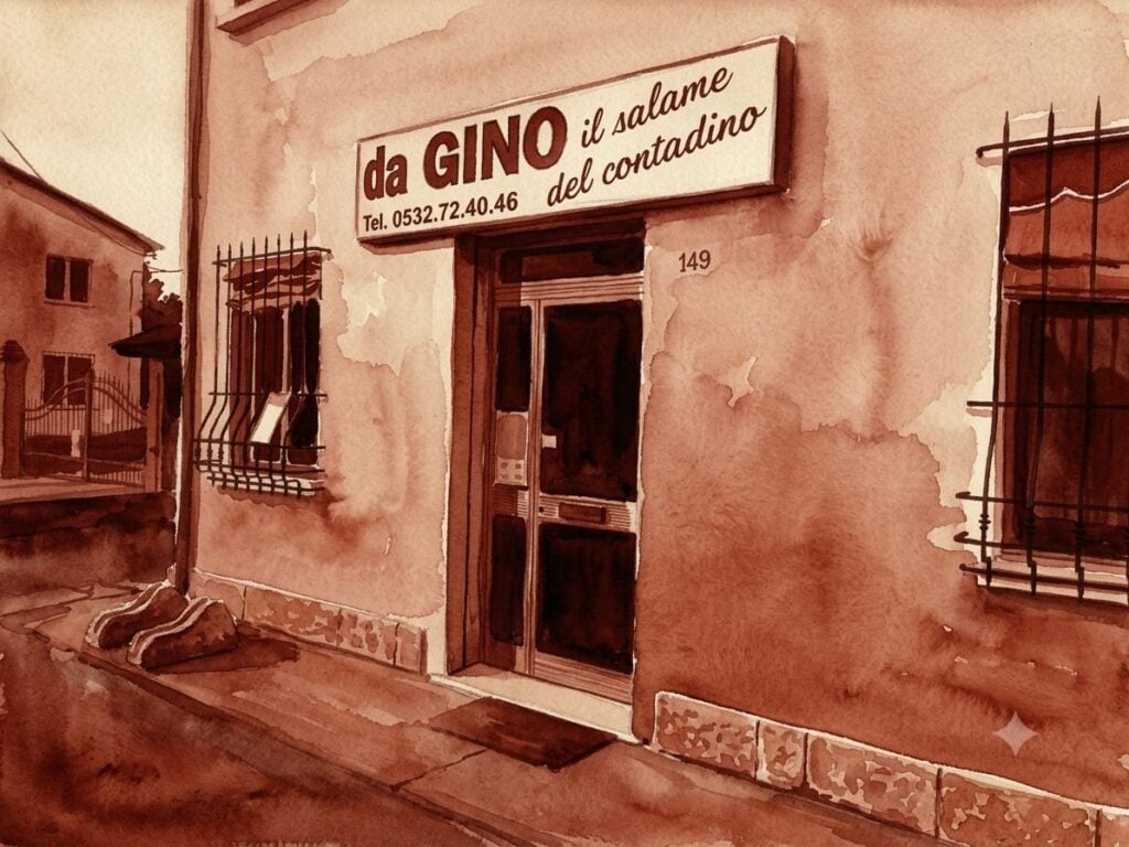 Da Gino. Salumi ferraresi dal 1950 tra le botteghe storiche di Ferrara
