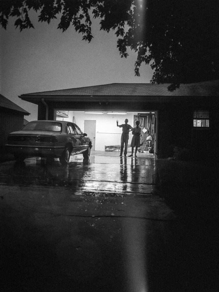 Narnimmaginaria, Deanna Dikeman, Leaving and waving, I was leaving very early morning before sunrise