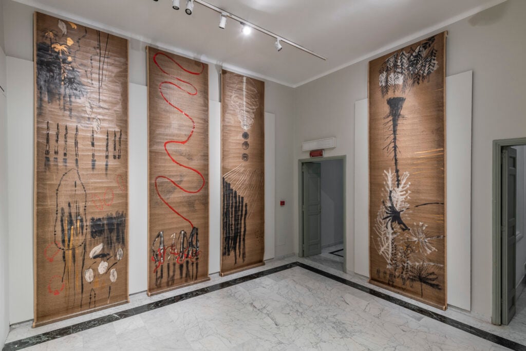 Elisa Montessori. Nel corso del tempo, installation view, Musei di Villa Torlonia, 2026. Courtesy l&rsquo;Artista e Monitor Roma Lisbona. Foto Giorgio Benni