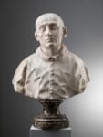 Ercole Ferrata, Busto di San Carlo Borromeo. Courtesy Botticelli Antichit&agrave;