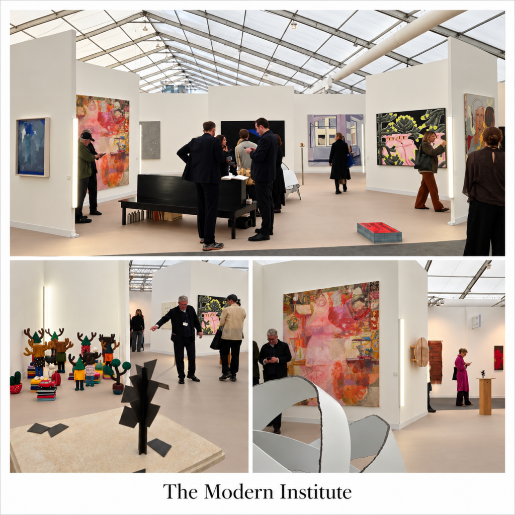 Collage editoriale The Modern Institute
