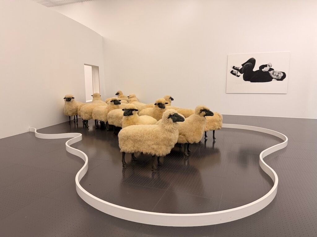 Francia. Metz. Centre Pompidou-Metz. Esposizione Dimanche sans fin Maurizio Cattelan et la collection du Centre Pompidou